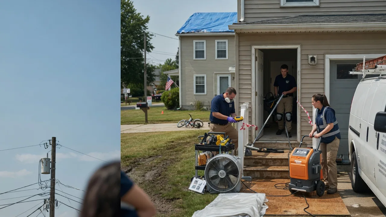 Water Damage Repair in Gracemont, OK near me